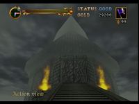 une photo d'Ã©cran de Castlevania - Legacy of Darkness sur Nintendo 64